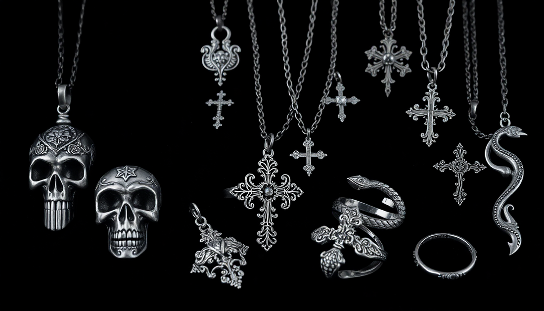 Symbolism in Gothic Jewelry: Skulls, Crosses, and Serpents