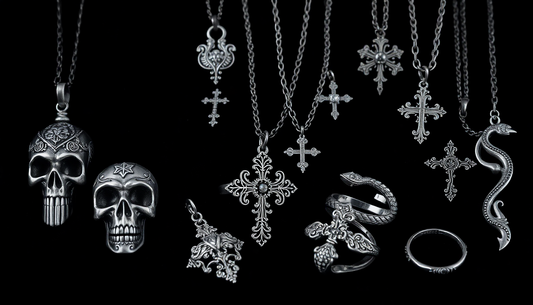 Symbolism in Gothic Jewelry: Skulls, Crosses, and Serpents