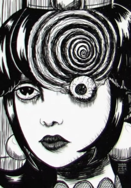 Japan Anime Junji Ito Poster Prints – Wall Painting for Bedroom, Living Room, Bar & Restaurant