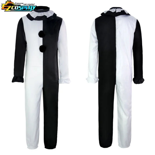 Art The Clown Cosplay – Terrifier 2 Movie Costume Jumpsuit & Mask for Men and Women