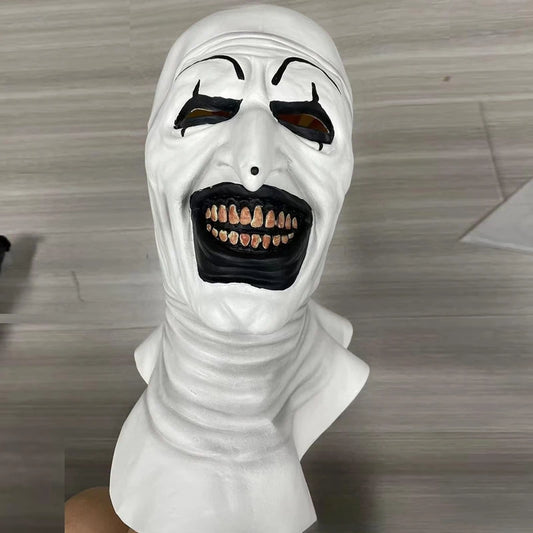 Art The Clown Cosplay – Terrifier 2 Movie Costume Jumpsuit & Mask for Men and Women