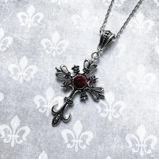 Ornate Gothic Cross Necklace – Statement Gothic Jewelry & Classic Cross Pendant Gift