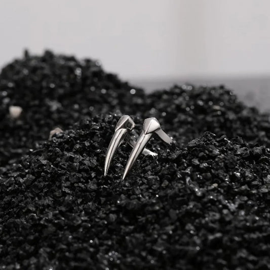 Gothic Retro Punk Vampire Teeth Ring – Trendy Hip-Hop Jewelry for Men & Women