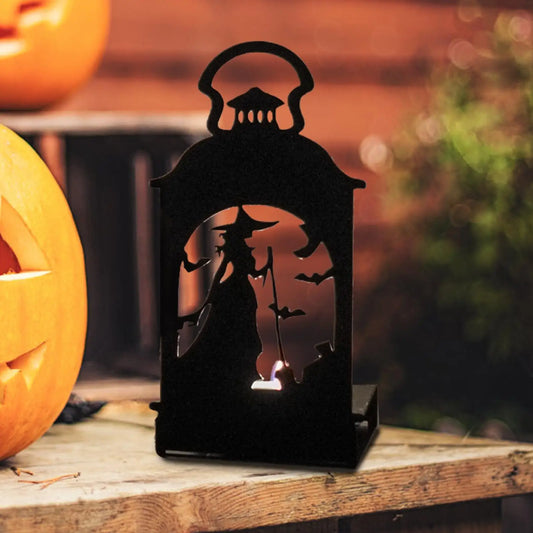 Halloween Horror Tea Light Candle Holder – Spooky Decorative Candlesticks for Bedroom & Home