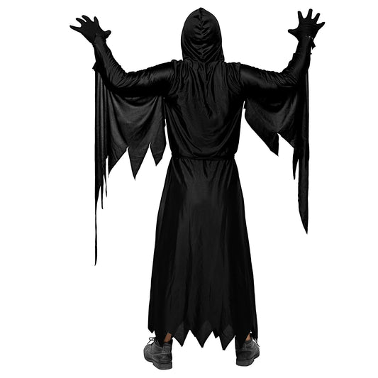 Halloween Adult & Child Scream Ghost Dress-Up Props – Prom Reaper Cosplay Death Costume