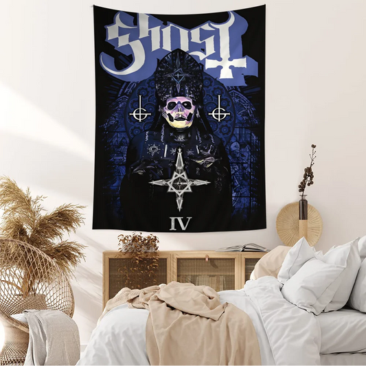 G-Ghost B-Band Classic Vintage Bohemian Tapestry – Mandala Wall Hanging for Kawaii Room Decor