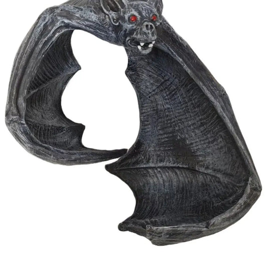 Bat Wall Tealight Holder – Gothic Bat Sconce Candle Holder for Halloween Wall Decor